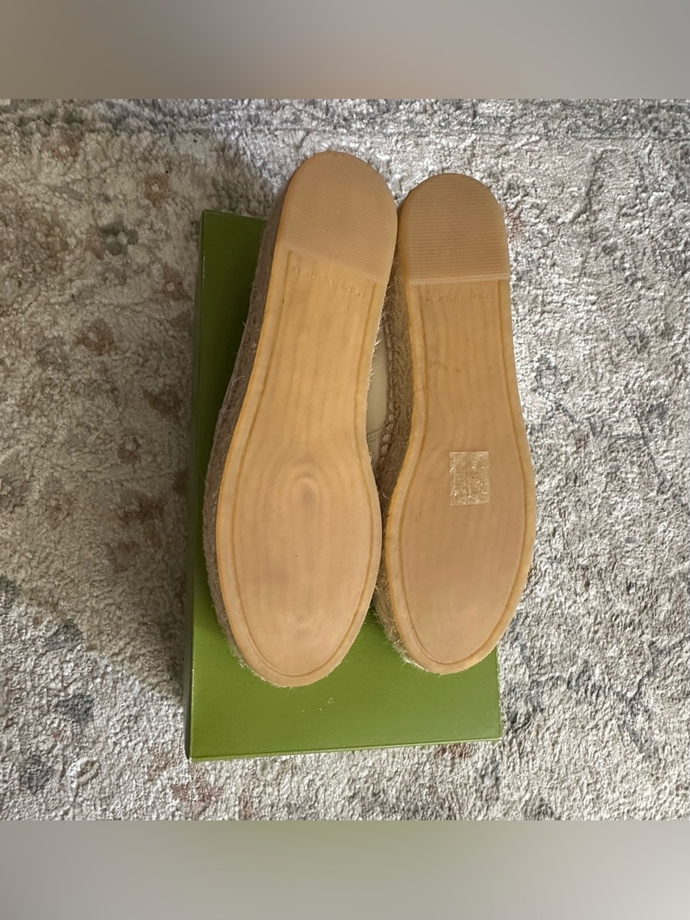Tory Burch Cap-Toe Platform Espadrille - Picture 5 of 8